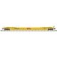 53′ Rebuilt Well Car - Ready to Run - Master(R) -- TTX DTTX 475583 (yellow, red, small Next Load Any Road Logo), N, Atlas Mode