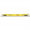 40′ Rebuilt Well Car - Ready to Run - Master(R) -- TTX DTTX 459066 (Late Repaint, yellow, red, black), N, Atlas Model Railroad