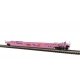 53′ Rebuilt Well Car - 3-Rail - Ready to Run - Premier -- TTX DTTX 469542 (pink, On Track for a Cure Logo), O, Atlas O 3001765