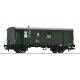 Goods train baggage wagon -- Güterzuggepäckwagen -- DB - HO - Roco Fleischmann 74220