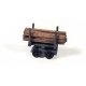 18′ Gauge Mining Equipment -- Timber Car, HO, Durango Press 47