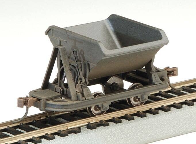 V-Dump Car 3-Pack - Spectrum(R) -- Painted, Unlettered (gray, black), On30, Bachmann Industries 29802