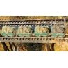 Brick Cart Train - Cast-Metal Kit -- Critter Locomotive, Driver, 3 Cars (unpainted), N, The N Scale Architect 20115