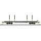 45′ Logging Flatcar - Ready to Run - Master(R) -- Boise Cascade MDW 1275 (green, white), N, Atlas Model Railroad Co. 50006271