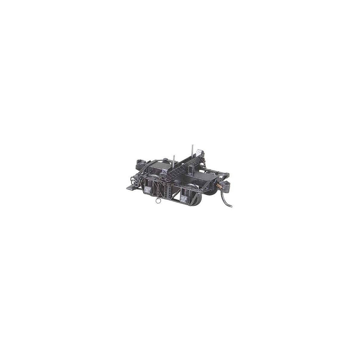 107 Disconnect Log Car Trucks without Logs - Kit -- Undecorated, HO, Kadee Quality Products 107