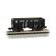 Flat-Bottom Ore Car - Ready to Run -- Pennsylvania Railroad 14514 (black), N, Bachmann Industries 18657