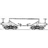 Ore Car Kit -- Gilpin Tram, Less Trucks, On2, Grandt Line Products Inc 3018