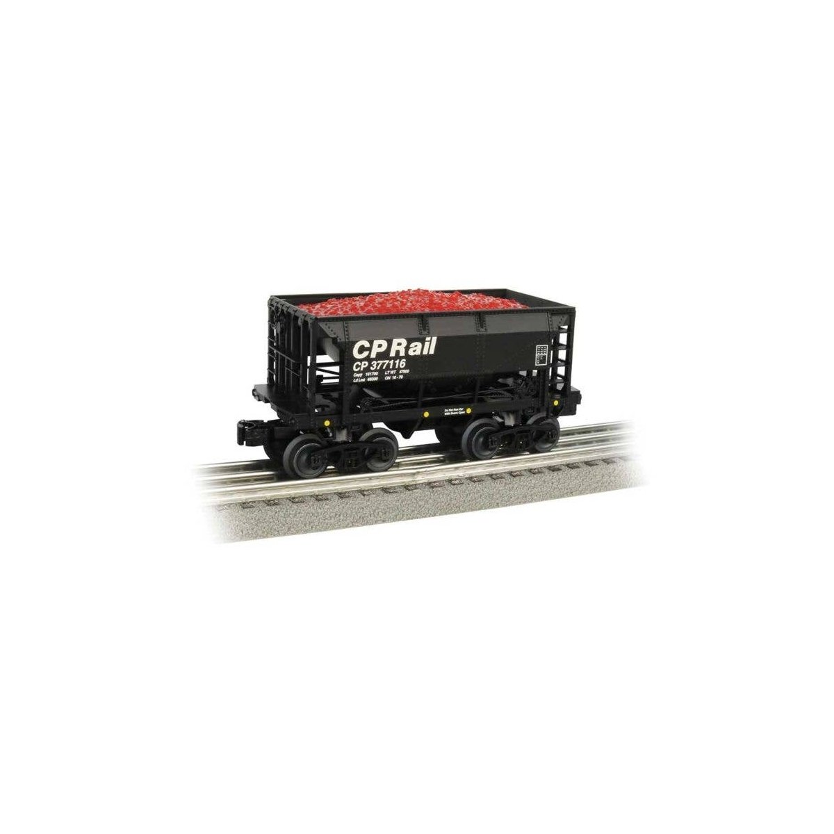 70-Ton Ore Car - 3-Rail Ready to Run - Williams -- Canadian Pacific, O, Bachmann Industries 48503