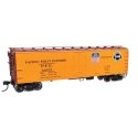 40′ Steel Reefer with Dreadnaught Ends - Ready To Run -- Pacific Fruit Express(TM) 41698 UP(R) & SP(TM) logos, HO, WalthersMai