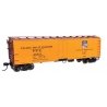 40′ Steel Reefer with Dreadnaught Ends - Ready To Run -- Pacific Fruit Express(TM) 40698 (Overland Logo Side 1/SP Lines Logo S