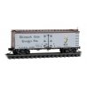 36′ Wood-Sheathed Ice Reefer - Ready to Run -- Clicquot Club GARE 9120 (gray, Boxcar Red, black), N, Micro Trains Line 5800610