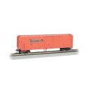 50′ Steel Mechanical Reefer - Ready to Run - Silver Series(R) -- Tropicana TPIX 250 (orange), HO, Bachmann Industries 17946