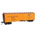 40′ Steel Reefer with Dreadnaught Ends - Ready To Run -- Pacific Fruit Express(TM) 40077 (Overland Logo Side 1/SP Lines Logo S
