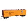 40′ Steel Reefer with Dreadnaught Ends - Ready To Run -- Pacific Fruit Express(TM) 40077 (Overland Logo Side 1/SP Lines Logo S