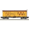 36′ Wood Reefer - Ready to Run - Master(R) -- Wilson Packing Certified Ham 4828 (yellow, Boxcar Red, red), HO, Atlas Model Rai