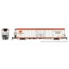 Greenbrier 7780 Cubic Foot Reefer - Ready to Run -- Cryo-Trans Random from Set 1 (white, orange), N, Rapido Trains Inc 567001A