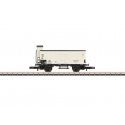 2-Axle Refrigerator Car w/Brakeman′s Cab - Ready to Run -- Kuhltransit (Era III, white, black), Z, Marklin, Inc 86620