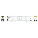 Greenbrier 72′ IL 7780 Mechanical Reefer - Ready to Run -- Greenbrier Leasing AOKX Random From Set 1 (white, yellow), HO, Rapi