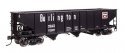 70-Ton AAR 3-Bay Open Hopper - Ready to Run -- Chicago, Burlington & Quincy 173037, HO, WalthersMainline 56742