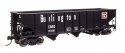 70-Ton AAR 3-Bay Open Hopper - Ready to Run -- Chicago, Burlington & Quincy 173141, HO, WalthersMainline 56744