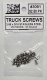 Stainless Steel Truck Screws for HO Freight Cars -- Self-Tapping 2-56 x 3/16′ pkg(25), HO, Tichy Train Group 3091