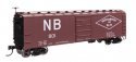 40′ Steel Boxcar with Murphy Ends - Ready to Run -- Northampton & Bath 901, HO, WalthersMainline 41063