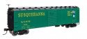 40′ Steel Boxcar with Murphy Ends - Ready to Run -- New York, Susquehanna & Western 501, HO, WalthersMainline 41069