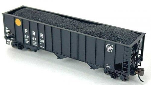 Real Coal Load 2-Pack -- Fits Bachmann 100-Ton 3-Bay Hopper, N, Bowser Manufacturing Co. 32107