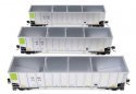 50′ Bethgon Coalporter Gondola 3-Pack - Ready to Run -- CPOX 3300, 3313, 3339, HO, WalthersMainline 55913