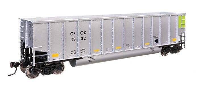 50′ Bethgon Coalporter Gondola - Ready to Run -- CPOX 3302, HO, WalthersMainline 57206