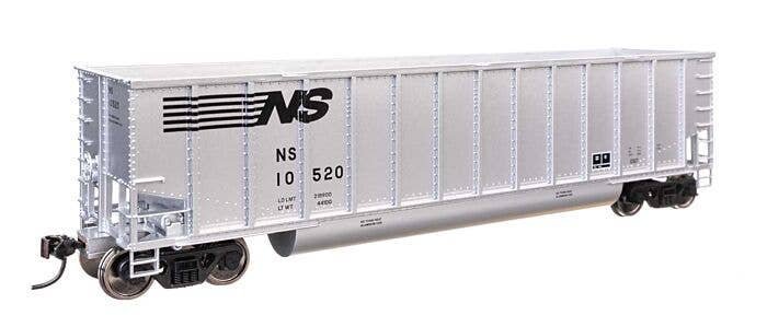 50′ Bethgon Coalporter Gondola - Ready to Run -- Norfolk Southern 10520, HO, WalthersMainline 57214