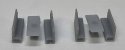 6′ Table and Booth Sets - 3D Printed Kit -- Unpainted 2 Sets, N, Phoenix Precision Models 30643