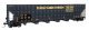 73′ Greenville 7,000 Cubic Foot Wood Chip Hopper - Ready to Run -- CSX Transportation 434153 (P, HO, WalthersMainline 56376
