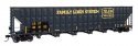 73′ Greenville 7,000 Cubic Foot Wood Chip Hopper - Ready to Run -- CSX Transportation 434153 (P, HO, WalthersMainline 56376