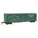 PS-1 50′ Boxcar - Ready to Run -- Gulf, Mobile & Ohio 59521, HO, Kadee Quality Products 6422
