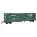 PS-1 50′ Boxcar - Ready to Run -- Gulf, Mobile & Ohio 59521, HO, Kadee Quality Products 6422