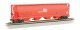 Canadian Cylindrical 4-Bay Grain Hopper - Ready to Run - Silver Series(R) -- Potash Corporat, HO, Bachmann Industries 19143