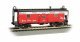 Steel Bay Window Caboose - Ready to Run -- Nickel Plate Road 425 (red, white, black ′High Sp, HO, Bachmann Industries 73202
