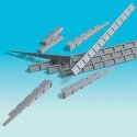 Platform Side Set, N, Brawa Modellspielwaren 2697