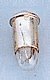 Push-In Bulb -- Clear, for Marklin, 19V, 50mA, All Scales, Brawa Modellspielwaren 3340