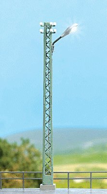 Lattice-Mast Light -- 4-1/8′ 10.5cm Tall, HO, Busch Gmbh & Co Kg 4151