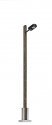 Wooden-Mast Streetlights -- 2-3/4′ 7cm, HO, Busch Gmbh & Co Kg 4159