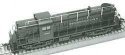 PRR Induction Phone Antenna Supports for Diesels (Brass Castings, less wire) -- ALCO RS-3, HO, Cal Scale 401