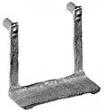 Pennsylvania Style Tender Steps (Unpainted Brass Casting), HO, Cal Scale 495