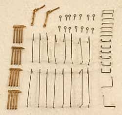 EMD FT & F Unit Diesel Grab Iron & Detail Kits -- For B Units, HO, Cal Scale 520