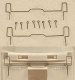 Coupler Lift Bars -- For EMD GP & SD Units - 1 Pair, HO, Cal Scale 522