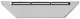 EMD Cab Sunshades -- Razor-Edge Style with Reinforcing Bracket pkg(8), HO, Cannon & Company 1551