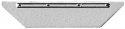 EMD Cab Sunshades -- Razor-Edge Style with Reinforcing Bracket pkg(8), HO, Cannon & Company 1551