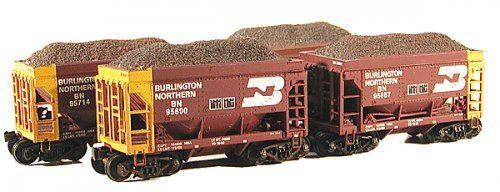 Taconite Load 4-Pack -- Fits Walthers 932-4400 & 4500 Series Minnesota Ore Cars, HO, Chooch Enterprises 7213