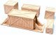 Cast Resin Freight Car Load -- Heavy Crates - Various Pieces pkg(5), HO, Chooch Enterprises 7243